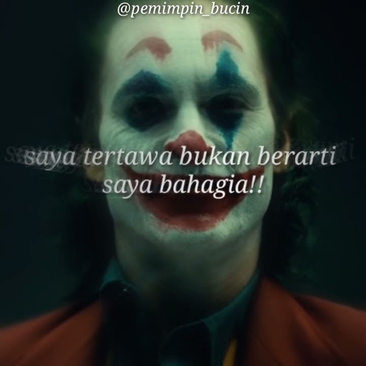 Story WhatsApp | Tertawa bukan berarti BAHAGIA