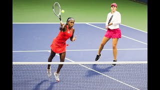 Gauff/McNally vs Osuigwe/Baptiste Full Match | US Open 2020 Doubles Round 2