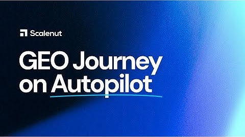 Scalenut: The All-in-One Platform for AI Visibility, Content Intelligence, and GEO Performance