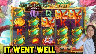My Jackpot City Session with Mystic Fortune Deluxe! 🎮