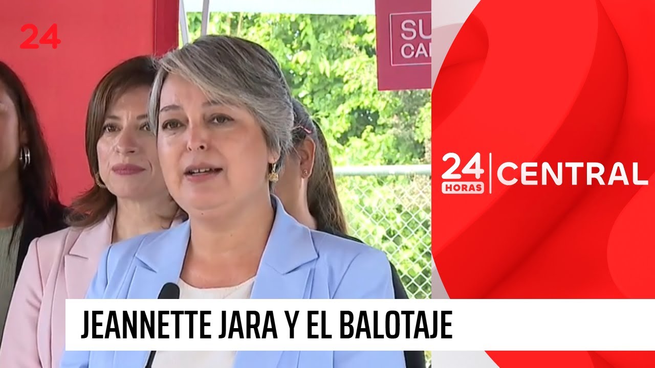 Jeannette Jara y el balotaje: “Será un trabajo rudo” | 24 Horas TVN Chile