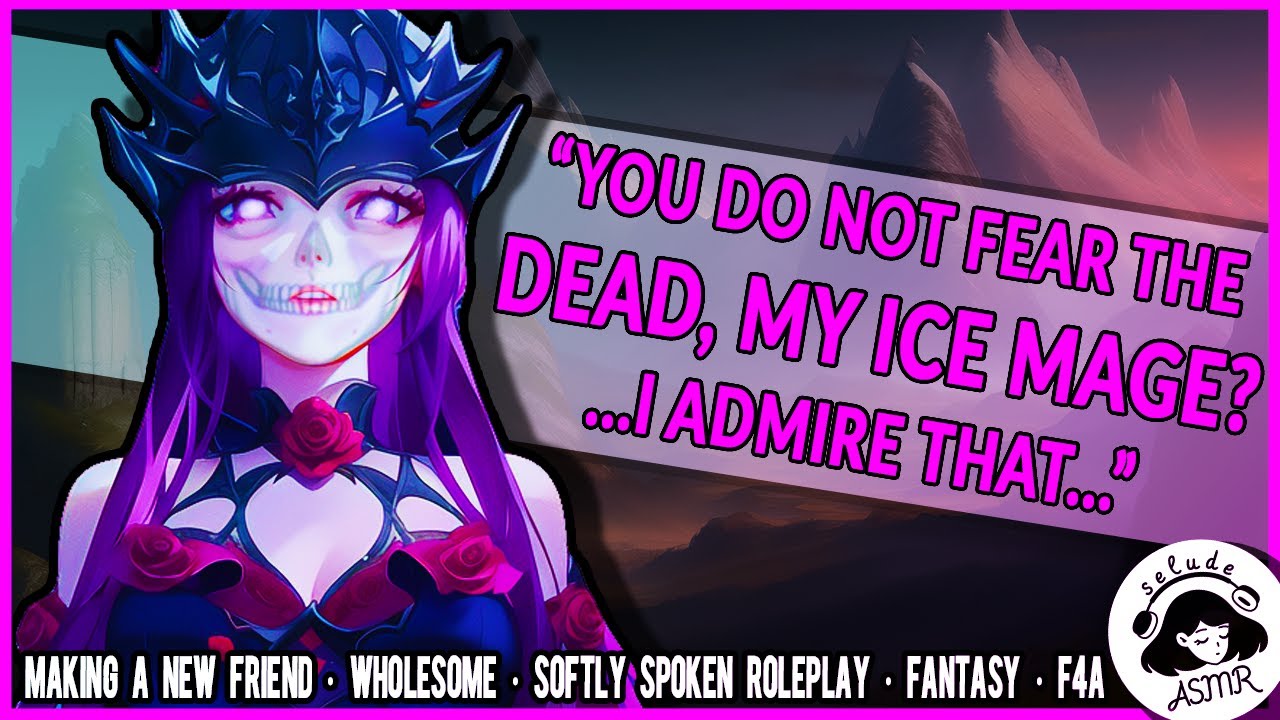 Sweet Undead Princess Wants to Be Friends With You! ❄️ Fantasy ASMR RP [F4A] [Magical Listener]