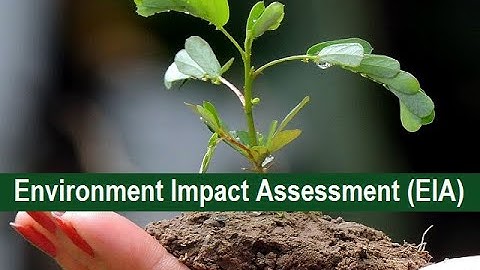 MCN 201 SUSTAINABLE ENGINEERING-MODULE : 3 LEC : 5 Environmental Impact Assessment (EIA)