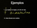 Los artículos indefinidos