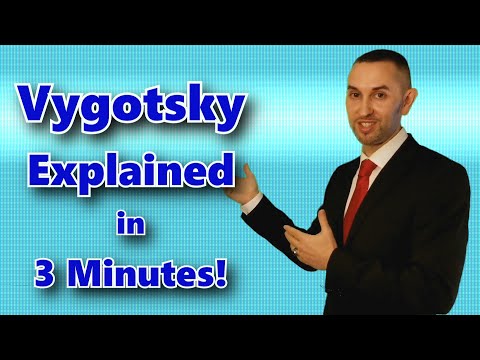 Vygotsky Explained in 3 Minutes | Sociocultural Theory  of Development | Scaffolding | ZPD | MKO