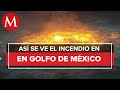 Incendio en ducto submarino de Pemex evidencia riesgos de modelo fósil