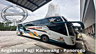 KARAWANG-PONOROGO ‼️ANGKATAN PAGI GARUDA MAS JETBUS5