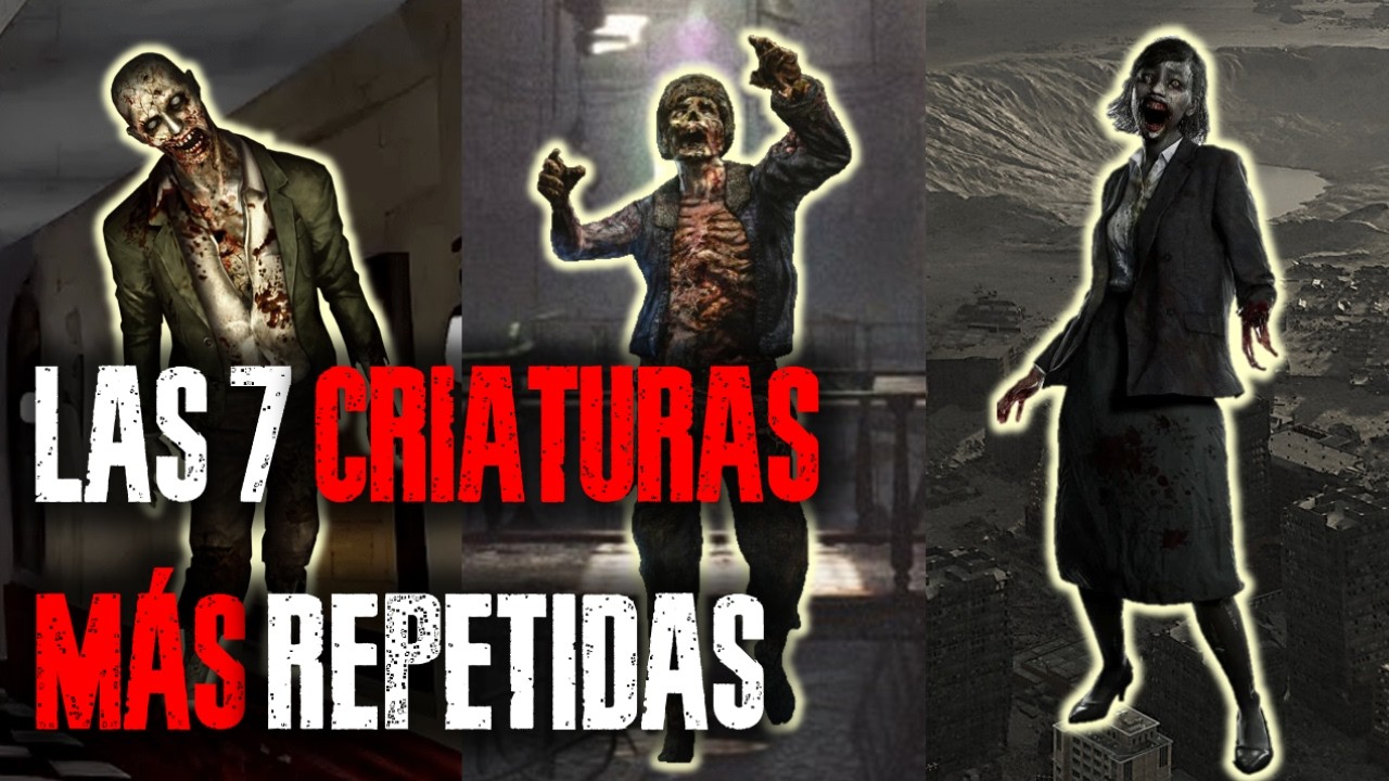 LOS 7 ENEMIGOS MÁS REUTILIZADOS EN RESIDENT EVIL (1996-2026) - YouTube