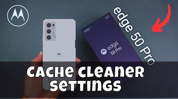 Motorola Edge 50 Pro Clear Cache || How to clear cache || Cache cleaner settings
