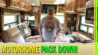 RV LIVING | RV PACK DOWN & MOVE DAY |CLASS A MOTORHOME TRAVEL DAY | 2014 NEWMAR DUTCH STAR | EP85
