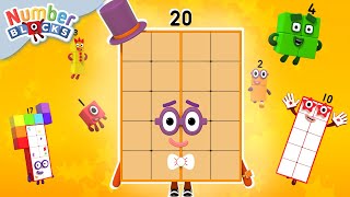 Let's count to 20! | Maths Learn to Count Skills | @Numberblocks screenshot 2