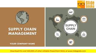 Supply Chain Management Powerpoint Presentation Complete Deck With Slides