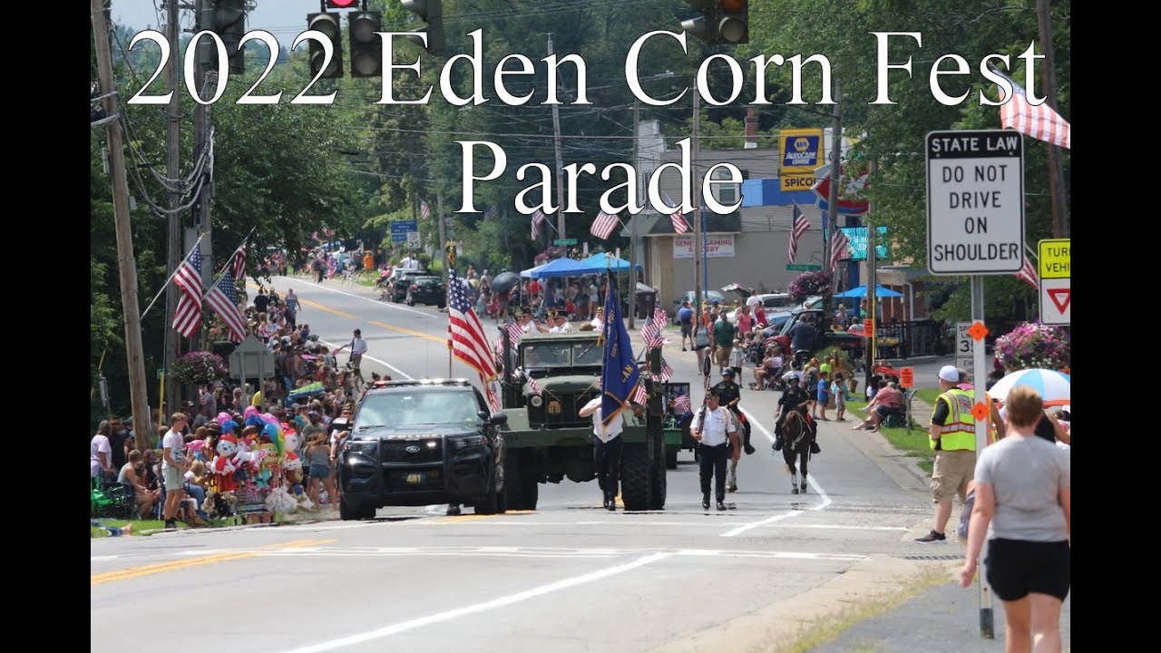 2022 Eden Corn Festival Parade YouTube