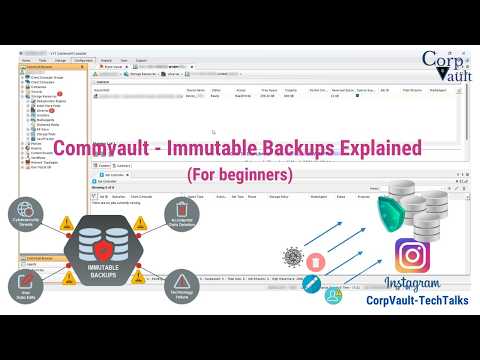 Commvault Immutable Backup Explained