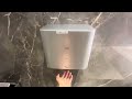 Brand new Toto hand dryer at Punggol Coast Mall