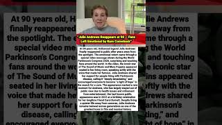 “Julie Andrews Reappears at 90 — Fans Left Emotional by Rare Comeback” #shorts
