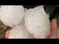 Baseball Hail and Severe Weather Batters NW Texas