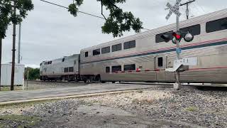 Bad and Weird NF K5LA on Amtrak P42DC 53 leading NB Texas Eagle 22!