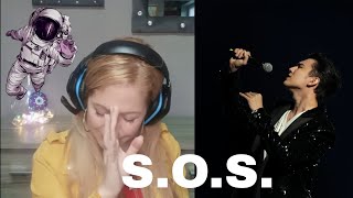 Reaction DIMASH SOS Antalya oct 2023 (Burak Yeter&#39;s concert) (eng, esp, fr subt)