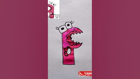 #Sprunki OC P (Alphabet Lore ) Phase #Drawing Art incredibox.....