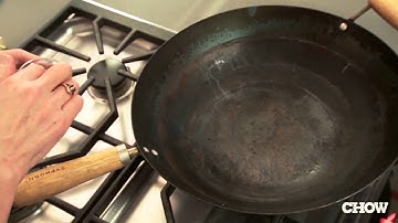 How to Give Your Wok a Facial - CHOW Tip