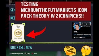 Testing RunTheFutMarket's Dupe Theory with TWO Prime Icon Packs!