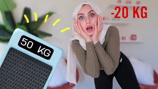 خسرت عشرين كيلو بعد الولادة!! ( ولدت قيصري؟ )