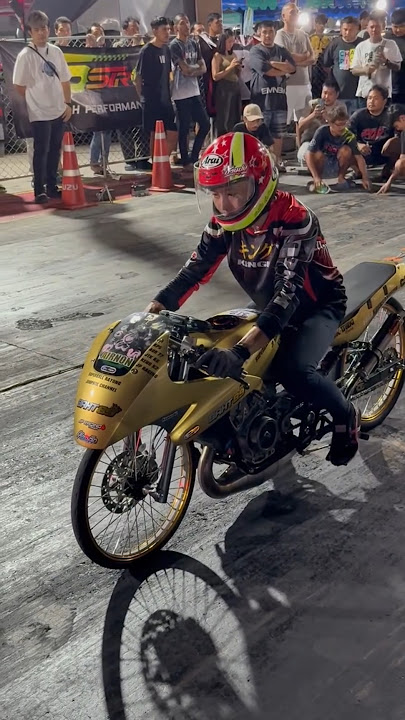 drag bike omg 600m ninja serpico airnon vs ninja super ding