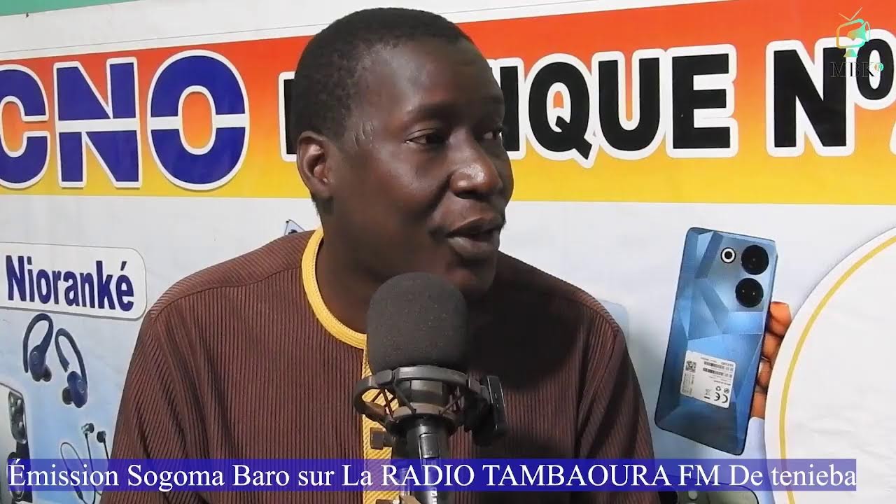 emision sogoma baro sur la radio tambaoura fm de kenieba