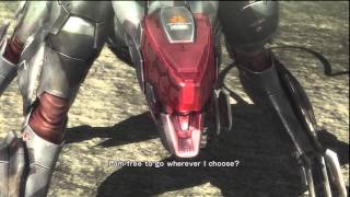 Metal Gear Rising Revengeance Blade Wolf Dlc - Blade Wolf Escapes Mistral Thank You Cutscene Ps3