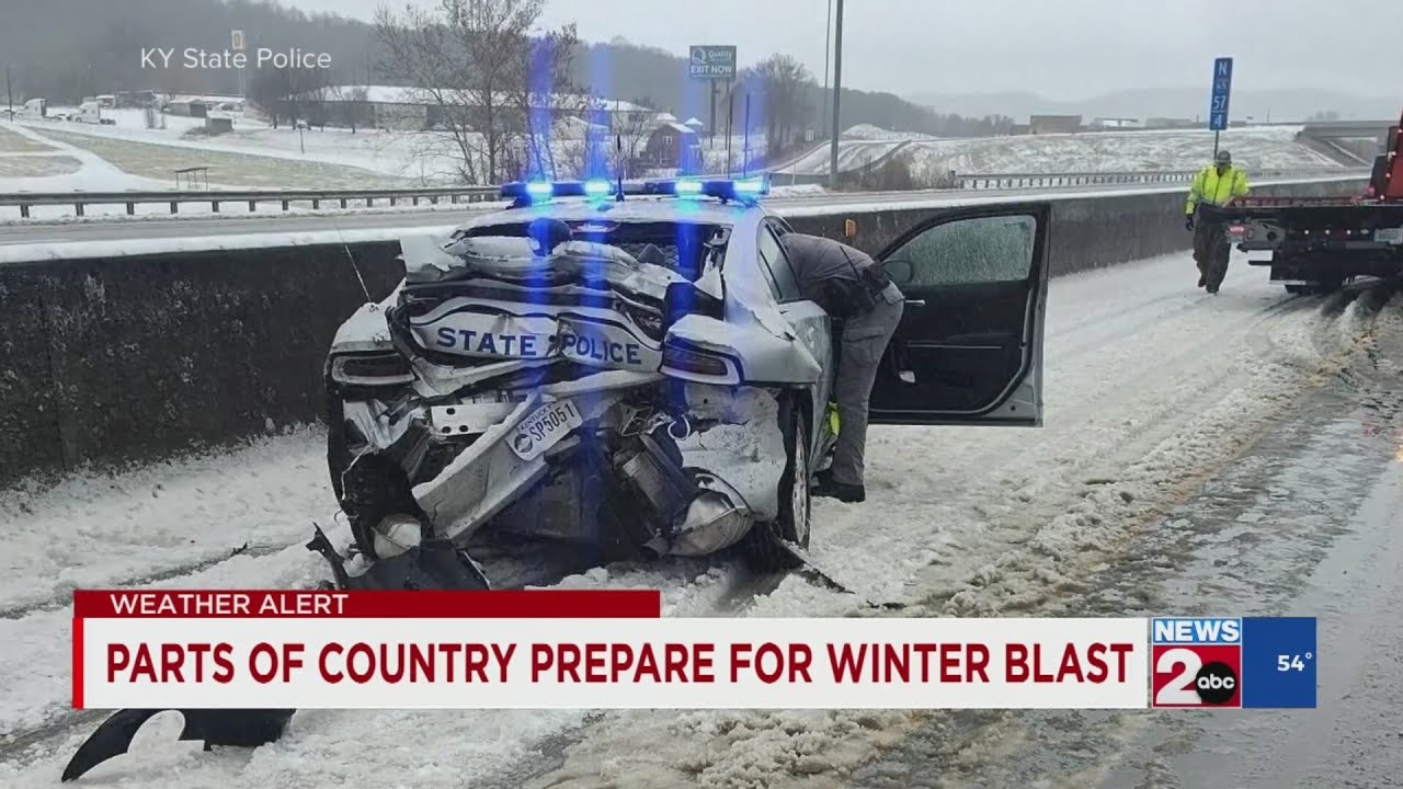 Parts of US prepare for winter blast - YouTube