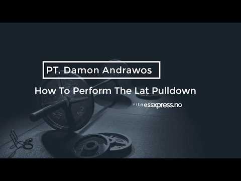 The Lat Pull Downs in 1 minutes