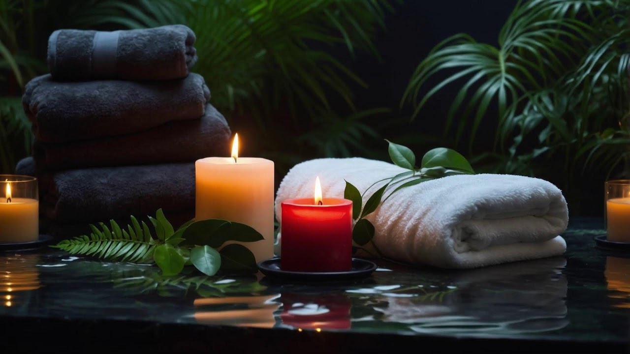 Relaxing Spa Music 🌺 The Peace Your Mind Needs Right Now – Stress Relief & Healing Piano 4