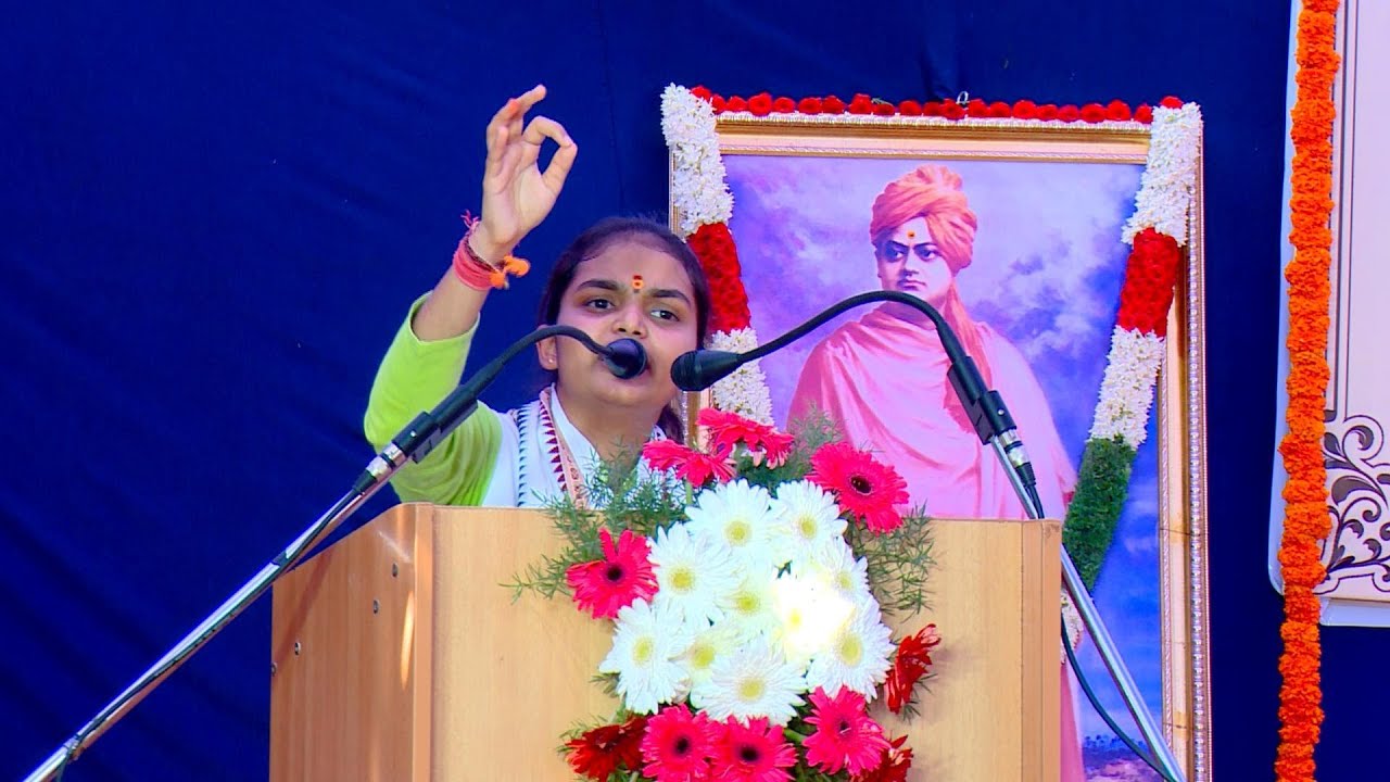 “The Fire That Shook America | Vivekananda’s Journey & Last Days – Harika Manjunath” | SVPUC Mallur