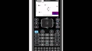Scatter Plot on a TI Nspire