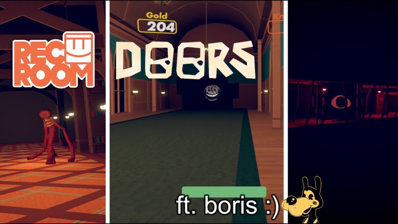 Roblox Doors in VR is terrifying Rec Room Doors YouTube