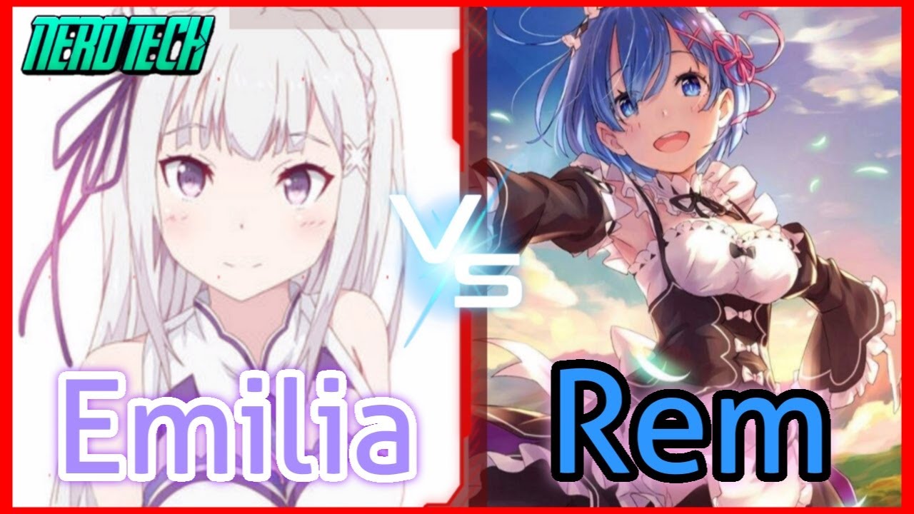 EMÍLIA OU REM? QUAL A MELHOR WAIFU? 