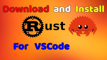 Install Rust and start coding with it on VSCode 2025 [ EASIEST METHOD ]