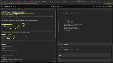 Leetcode easy problem 3483. Unique 3-Digit Even Numbers | devops python practice