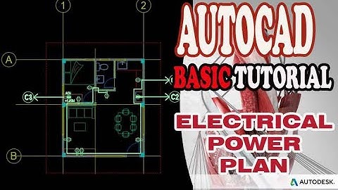 AUTOCAD - ELECTRICAL POWER PLAN