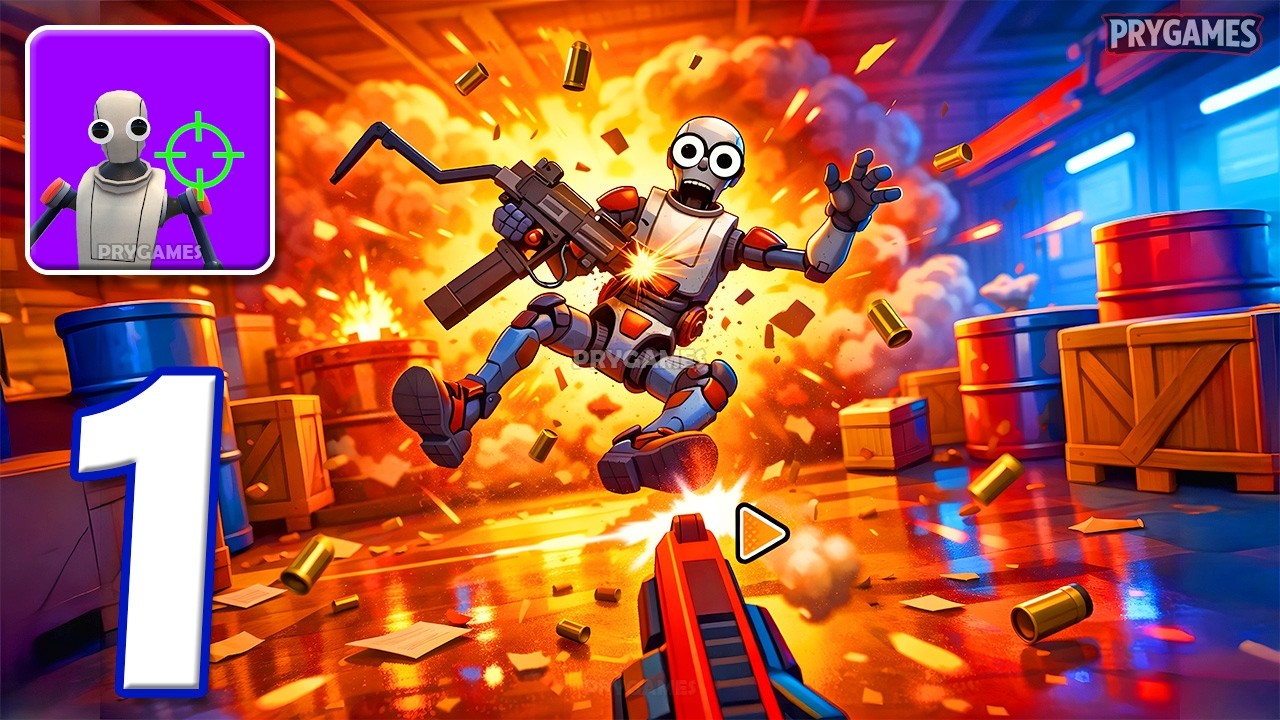 Ragdoll Shooting - Прохождение игры, часть 1 - Игра Ragdoll Shooting (Android, iOS)