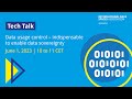 Idsa tech talk  data usage control  indispensable to enable data sovereignty