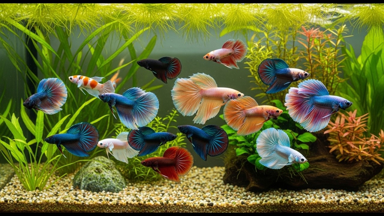 Fire Galaxy Betta Fish Genetics | How Their Stunning Colors Are Created #FireGalaxyBetta #BettaFish
