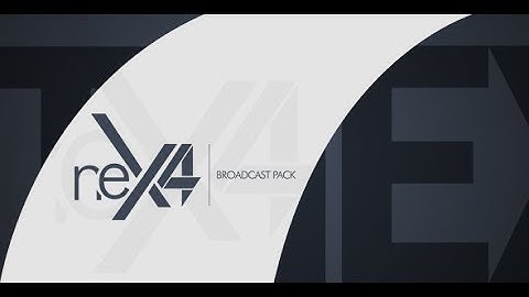 NEX4  Broadcast & TV Identity Package | After Effects Template