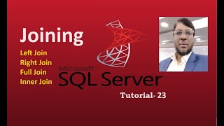 SQL Server Tutorial-23 | Joining | Left Join | Right Join | Full Join | Inner Join | Aksadur| Bangla