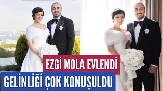 Ezgi Mola Mustafa Aksakallı Dünya Evine girdi 👰🏻‍♀️🤵🏻‍♂️💖