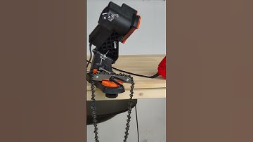 The details of different chain sharpeners when grinding chainsaw chains.