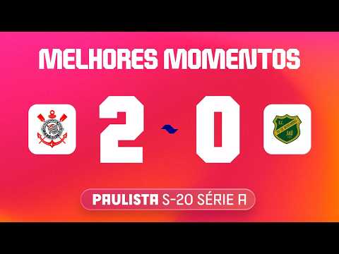 CORINTHIANS 2 X 0 XV JAÚ | MELHORES MOMENTOS | SEGUNDA FASE (VOLTA) | PAULISTA SUB-20 SÉRIE A 2026