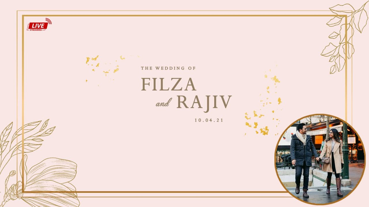 Filza Raja The Wedding of Filza & Rajiv - YouTube