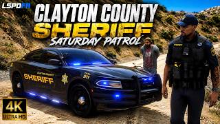 GTA 5 LSPDFR Sheriff Saturday Clayton County Charger Patrol RTX 5090